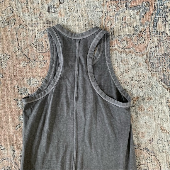 KES Racer Back Tank Dress In Graphite Gray Small - Picture 8 of 8
